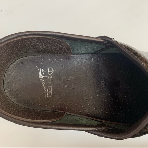 Dansko | Brown Shiny Patterned - Picture 6 of 6